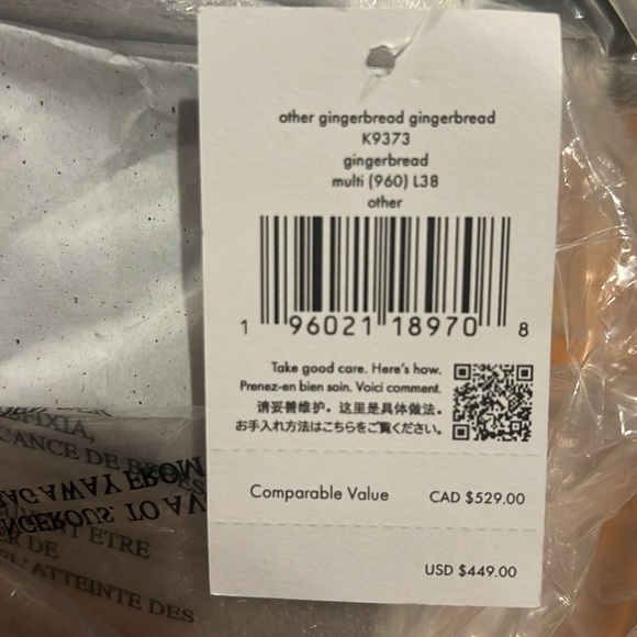 NWT Kate Spade Gingerbread House Purse ✨ Christmas Bag 🎄 $449 MSRP - New Seller! - Picture 7 of 13